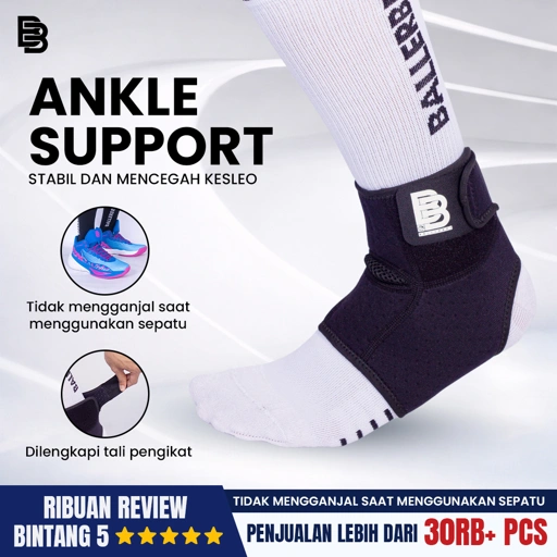 Image of Ankle Support BALLERBRO / Pelindung Engkel Kaki / Ankle Wrap / Deker Penyangga Engkel Kaki