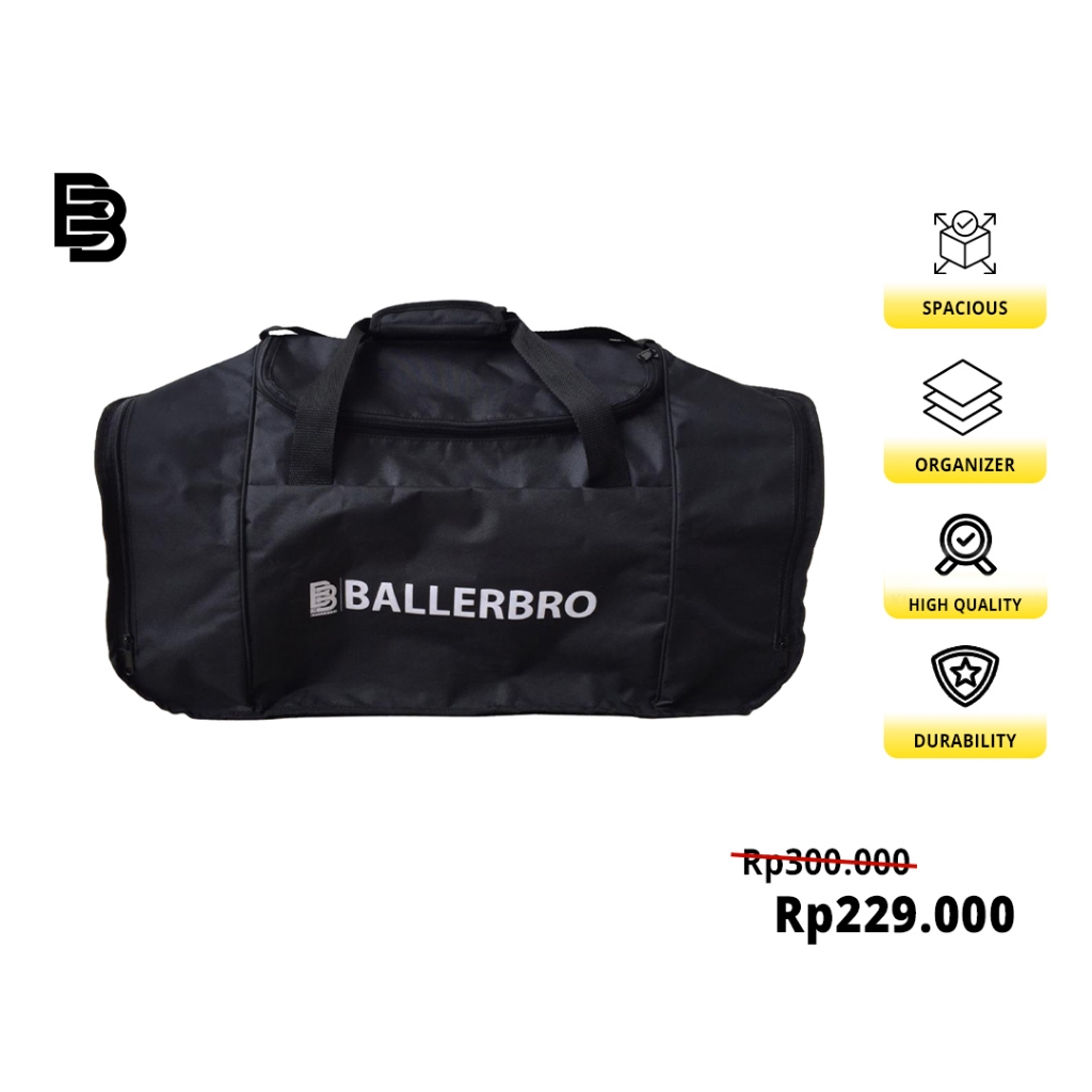 Duffel Bag Olahraga BALLERBRO - Tas Basket Selempang Fitness Gym