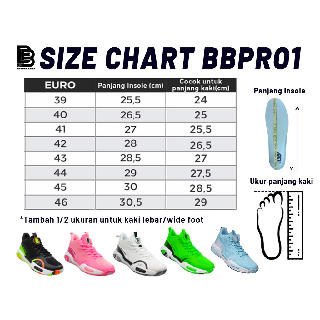 Sepatu Basket Ballerbro BB Pro 1