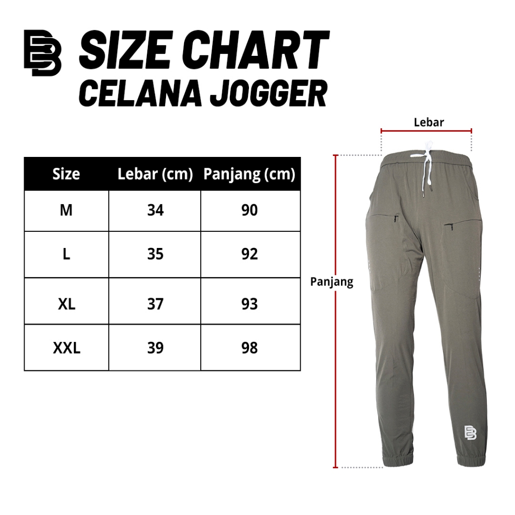 Jogger Pants Street Series Ballerbro | Celana Jogger | Celana Olahraga Pria | Celana Olahraga Wanita