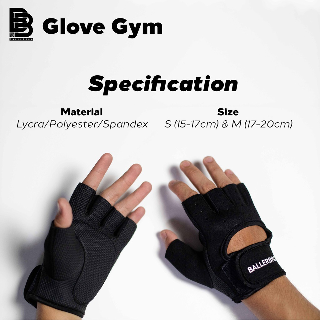 Sarung Tangan Gym BALLERBRO