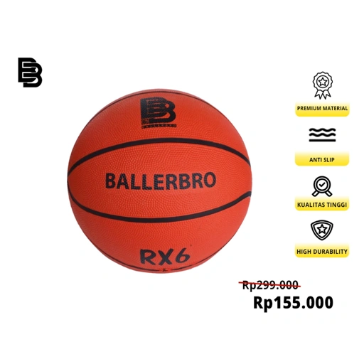 Image of Bola Basket Ballerbro RX6 (Rubber)
