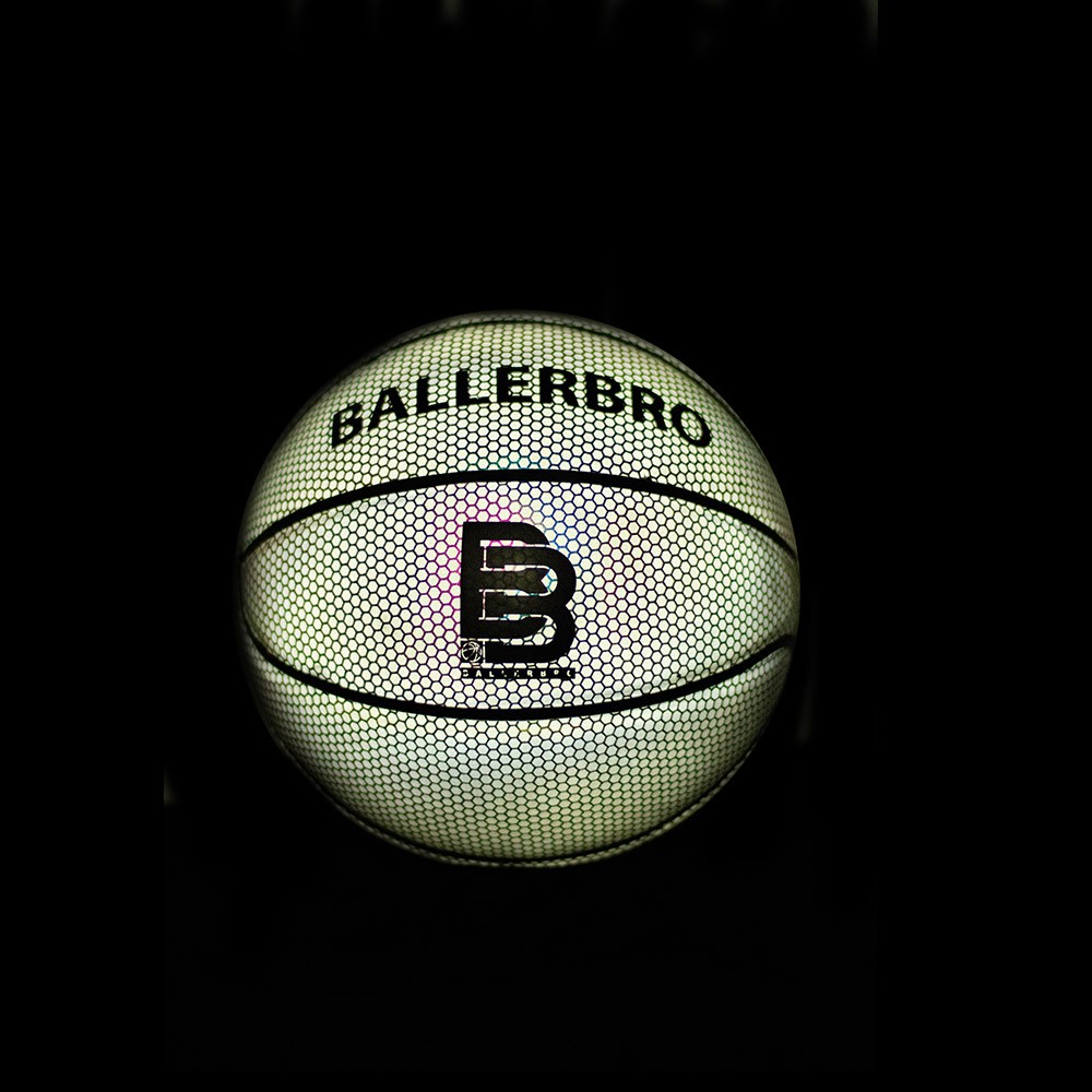 BALLERBRO Glowing Basketball SIZE 7 - White Glow