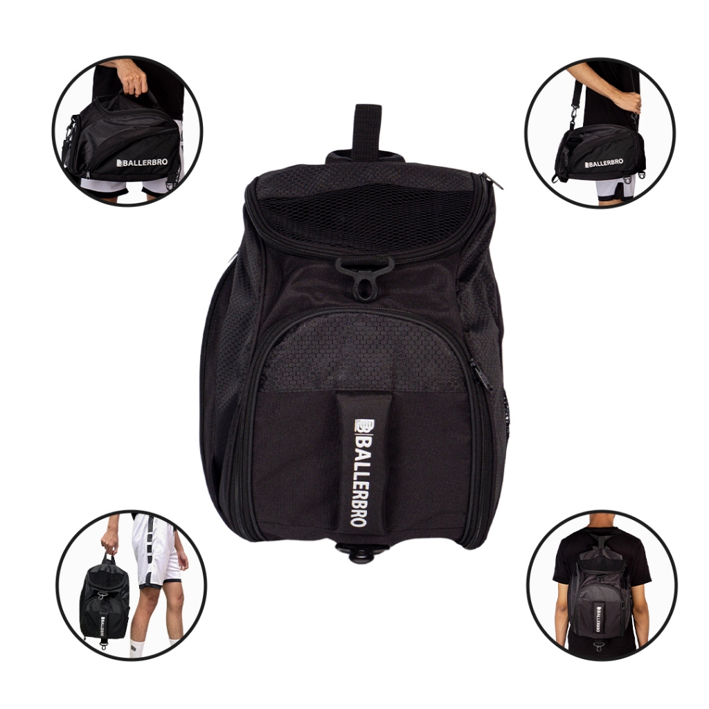Tas Olahraga Multifungsi Ballerbro | Tas Sepatu | Tas Ransel | Tas Duffel