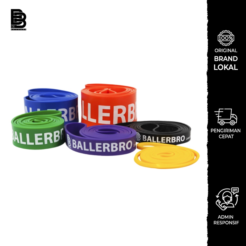 Ballerbro Power Band / Resistance Band (Level 5 - 7)