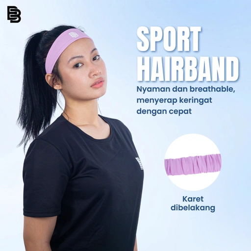 Sport Hair Band BALLERBRO | Headband Olahraga | Hairband | Bando Sport