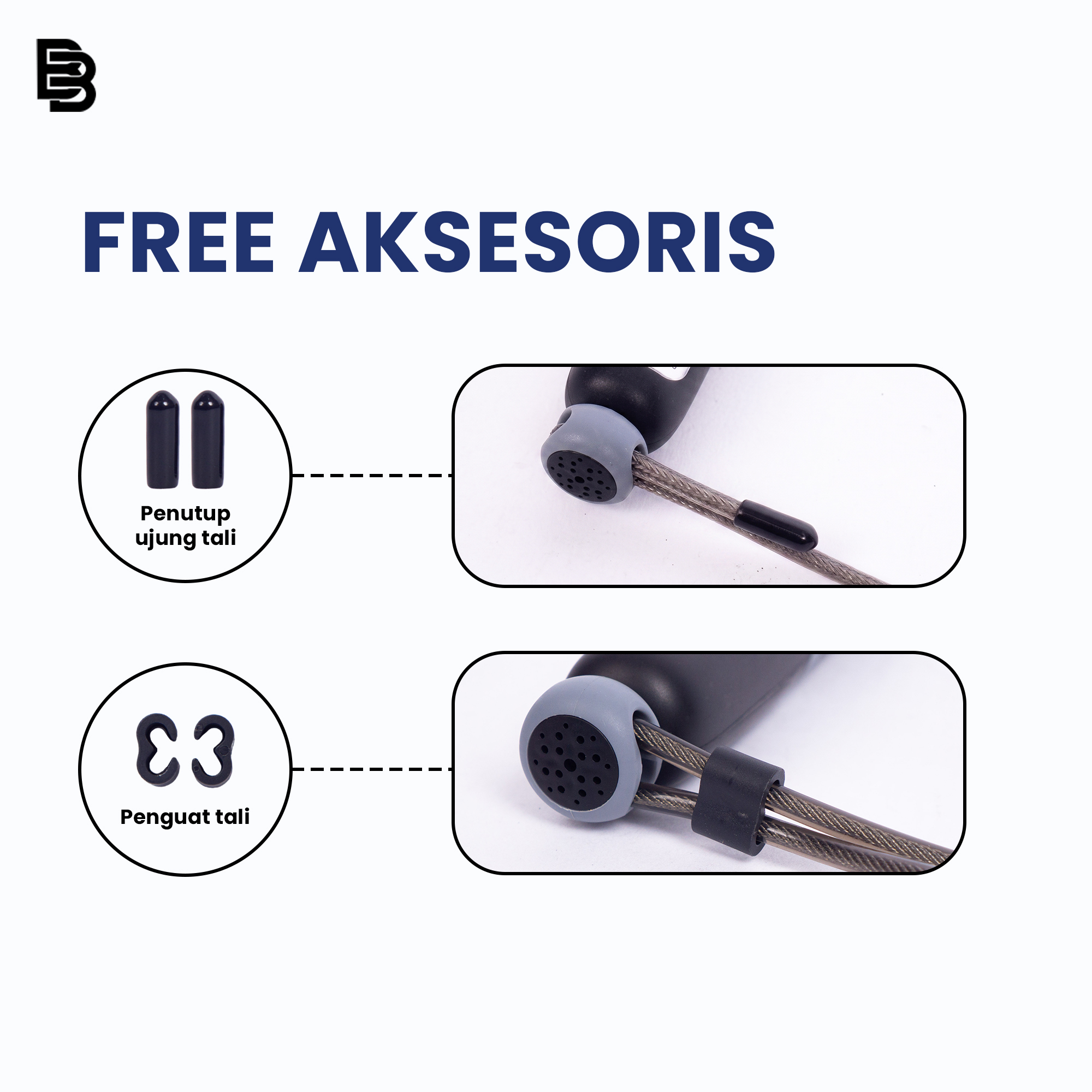 Jump Rope Skipping Rope Lompat Tali BALLERBRO