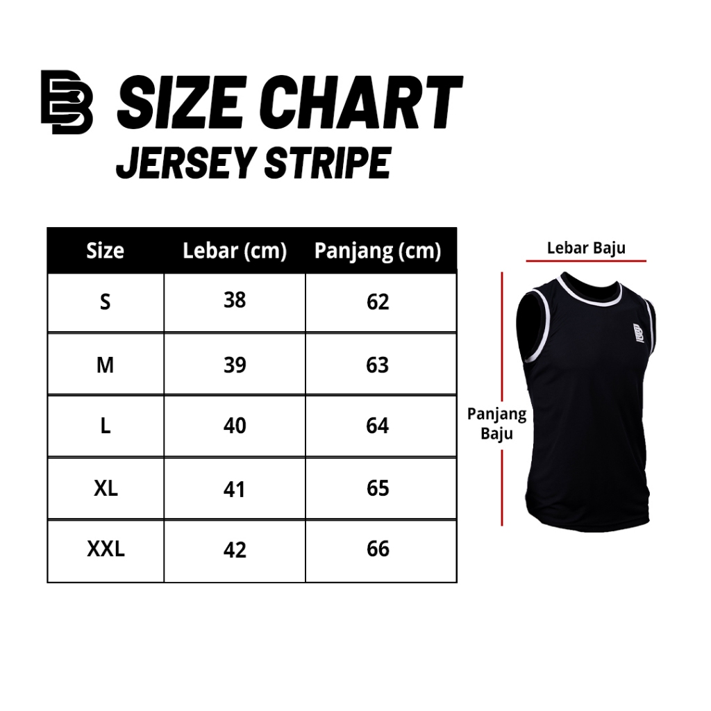 Jersey Basket BALLERBRO Stripe
