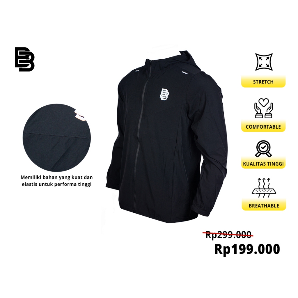 Jaket Olahraga Velocity Ballerbro | Jaket Olahraga | Jaket Olahraga Pria | Jaket Olahraga Wanita | Sports Jacket