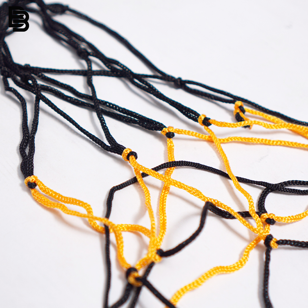 Jaring Bola Ballerbro Hitam Orange | Basketball Net Bag