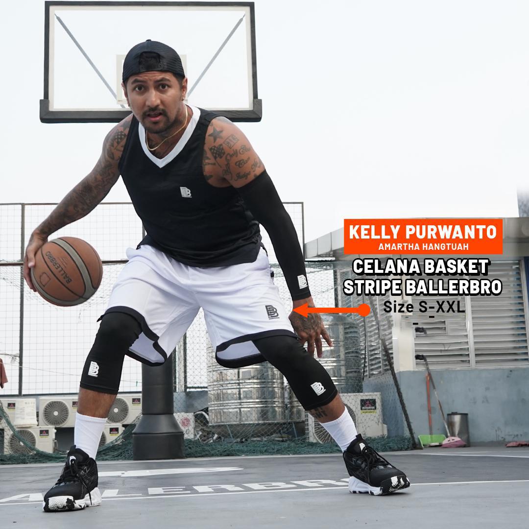 Celana Basket BALLERBRO Stripe Kids