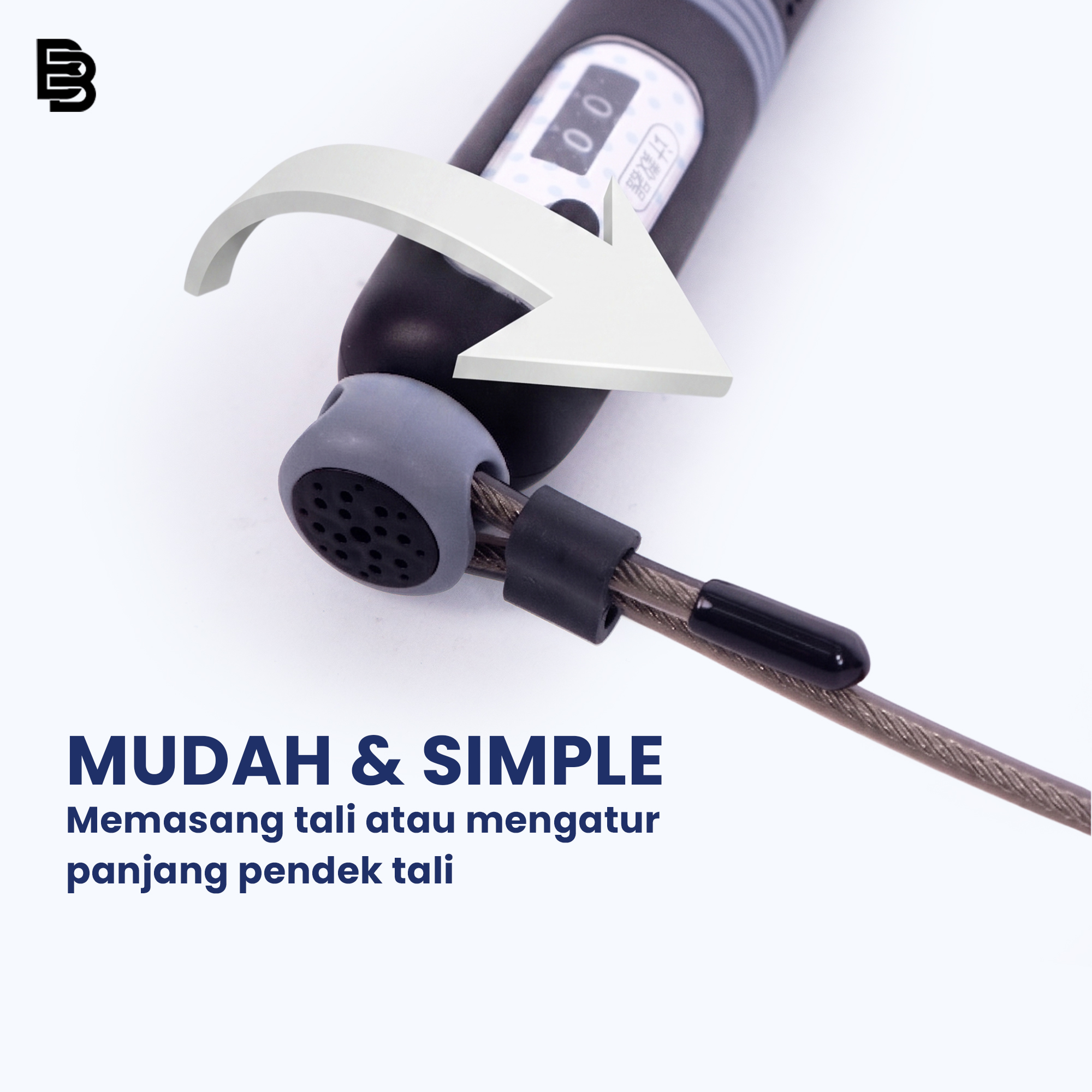 Jump Rope Skipping Rope Lompat Tali BALLERBRO