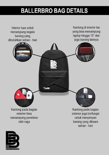Tas Ransel BALLERBRO