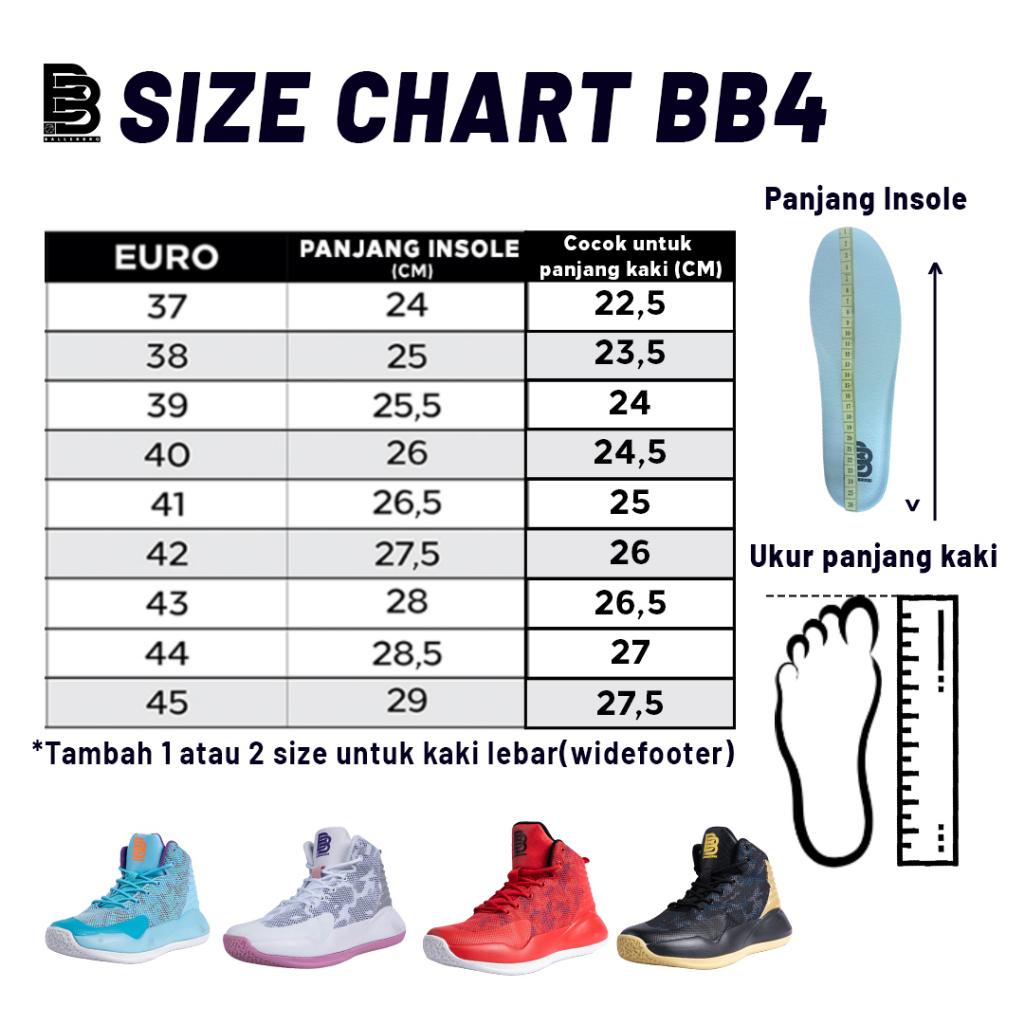 Sepatu Basket BALLERBRO BB4