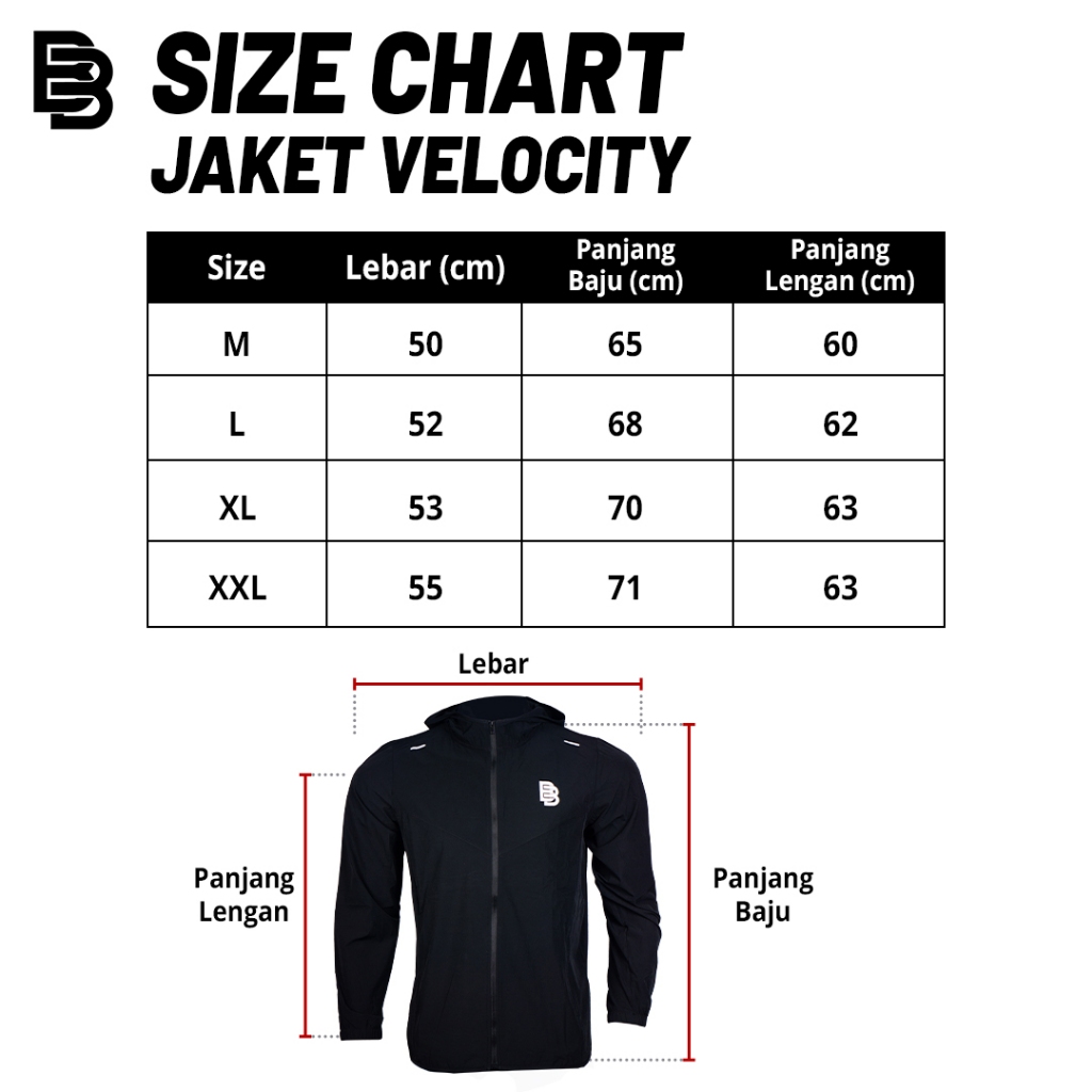 Jaket Olahraga Velocity Ballerbro | Jaket Olahraga | Jaket Olahraga Pria | Jaket Olahraga Wanita | Sports Jacket