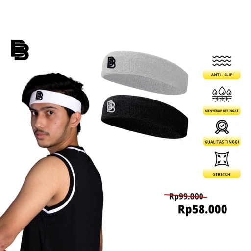 Image of Headband BALLERBRO -Bahan Woll / Handuk