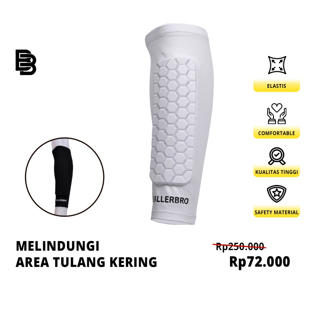 Shinguard BALLERBRO | Pelindung Tulang Kering Basket