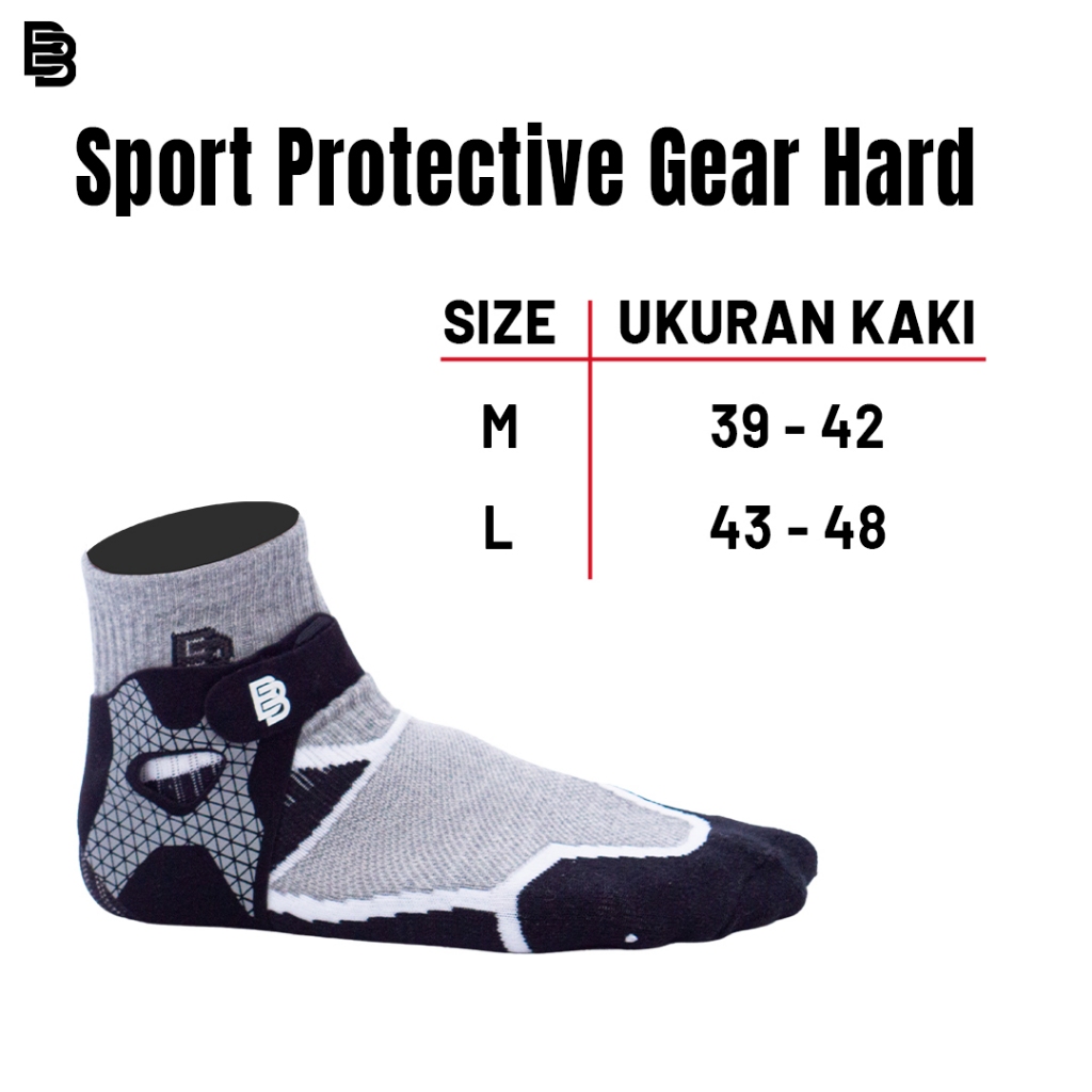 Sports Protective Gear Ankle Support HARD Ballerbro | Ankle Support | Ankle Brace | Penyokong ankle