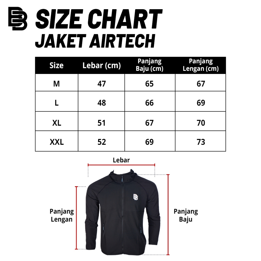 Jaket Olahraga Airtech Ballerbro | Jaket Olahraga | Jaket Olahraga Pria | Jaket Olahraga Wanita | Sports Jacket