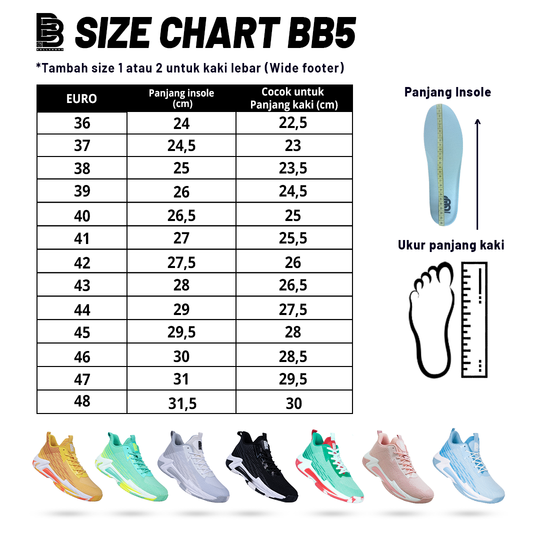 Sepatu Basket BALLERBRO BB5