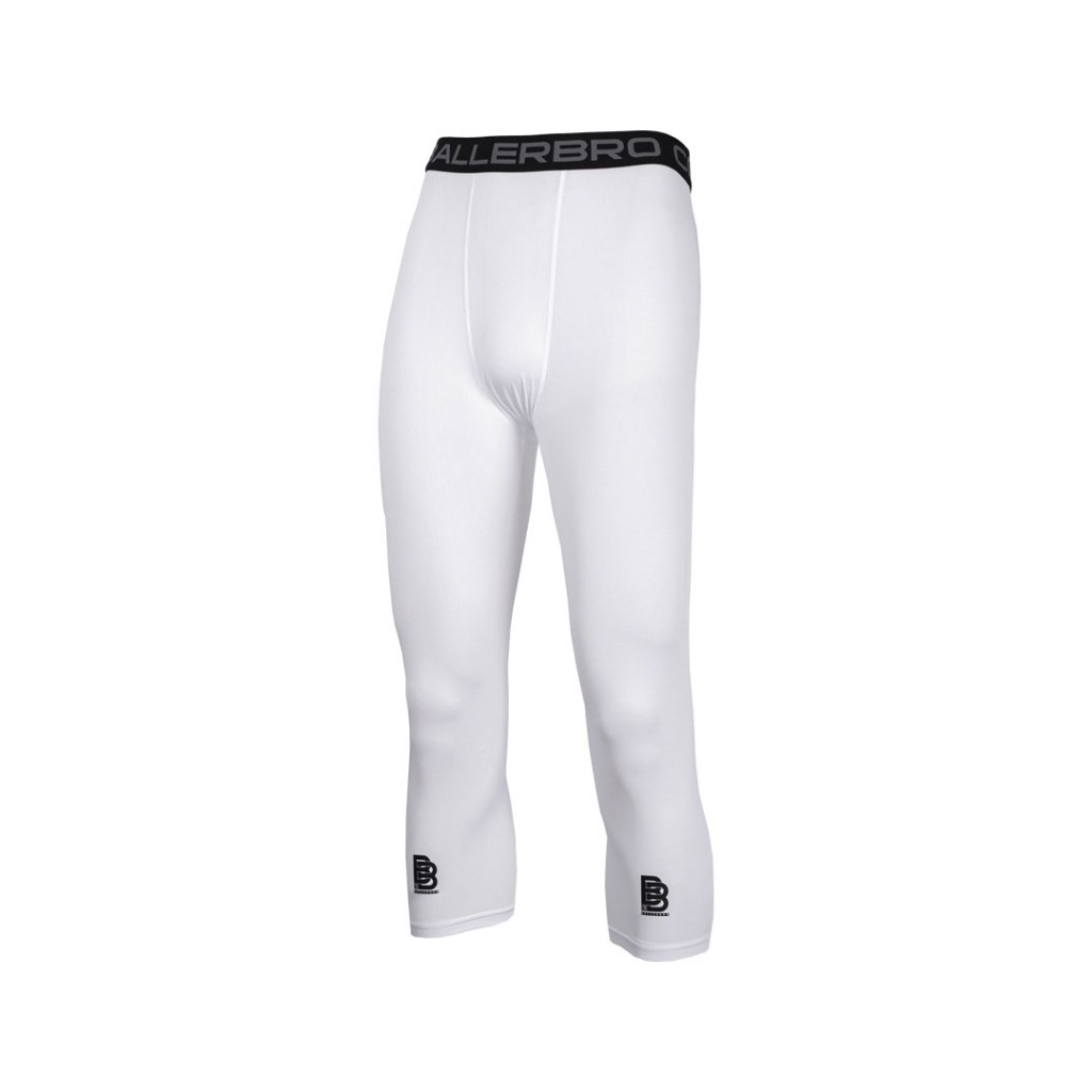 Compression 3/4 Pants BALLERBRO / Baselayer / Celana Legging Panjang Lutut Olahraga / Gym Lari Basket Running / Manset