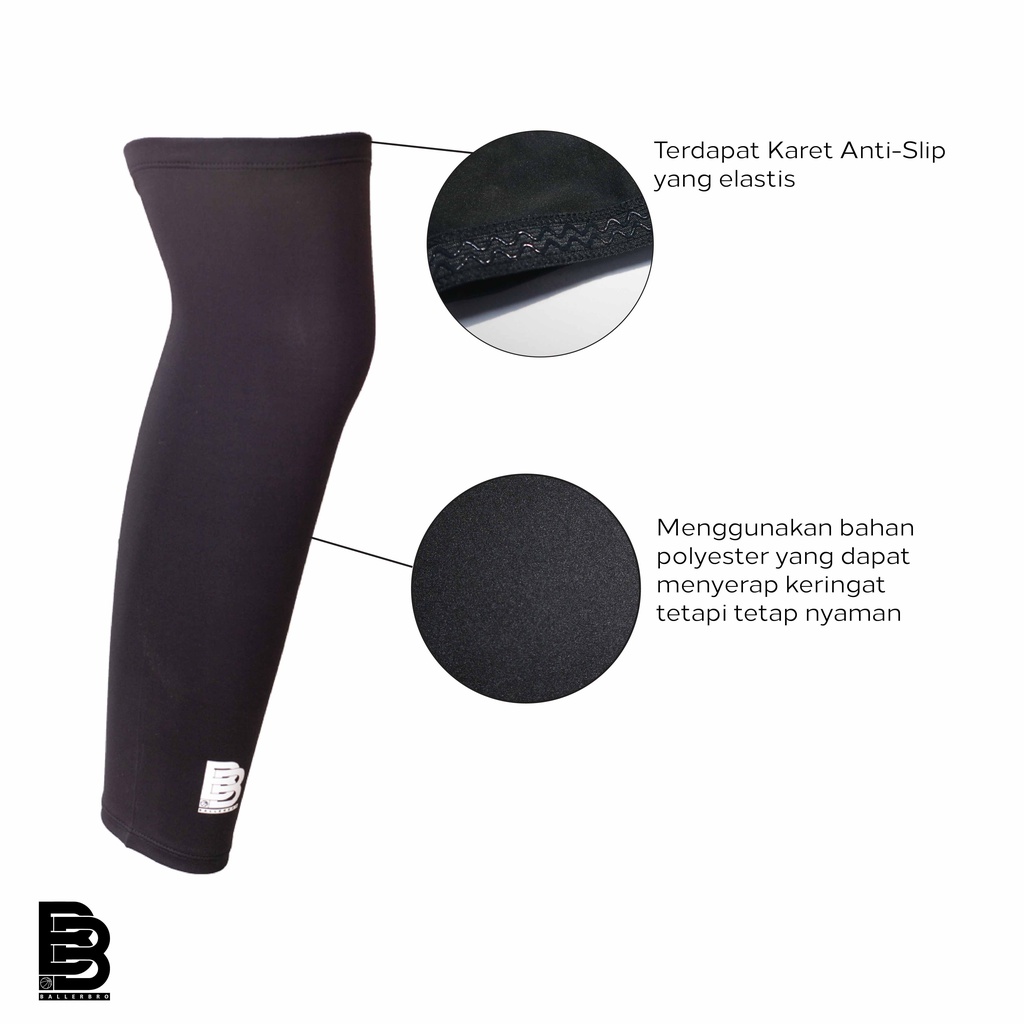 Leg Sleeve / Knee Sleeve / Sleeve Kaki BALLERBRO