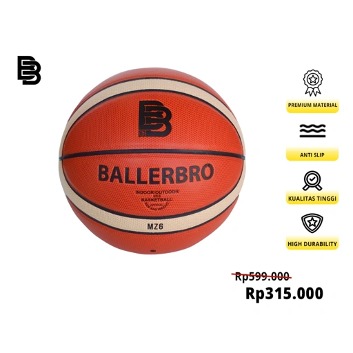 Image of Bola Basket Ballerbro MZ6 (Leather)