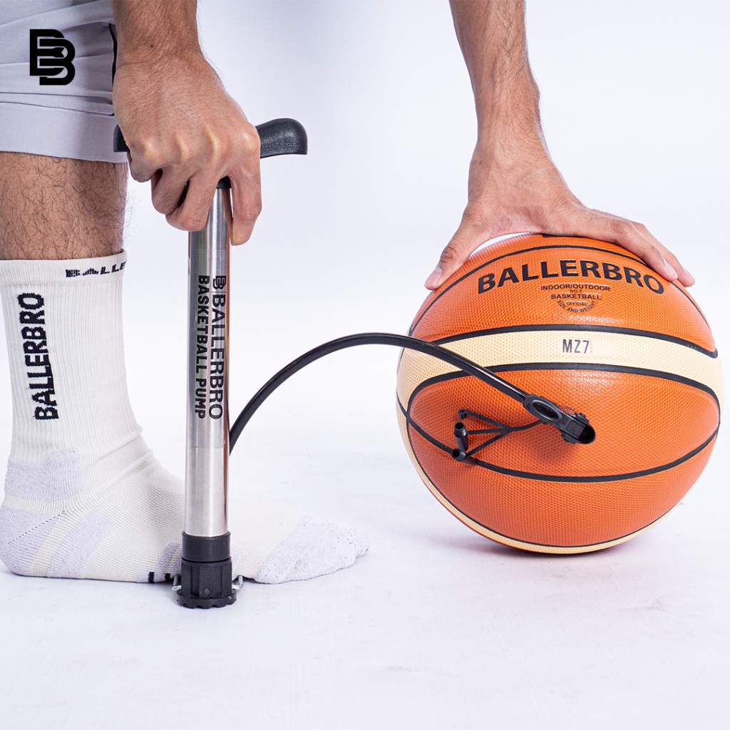 Pompa Bola Basket Silver Jumbo Ballerbro | Pentil Bola | Pompa Udara