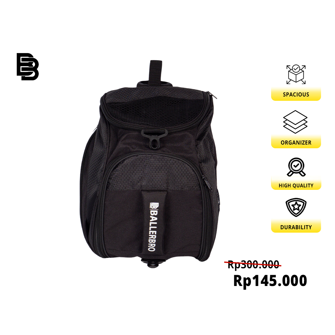 Tas Olahraga Multifungsi Ballerbro | Tas Sepatu | Tas Ransel | Tas Duffel
