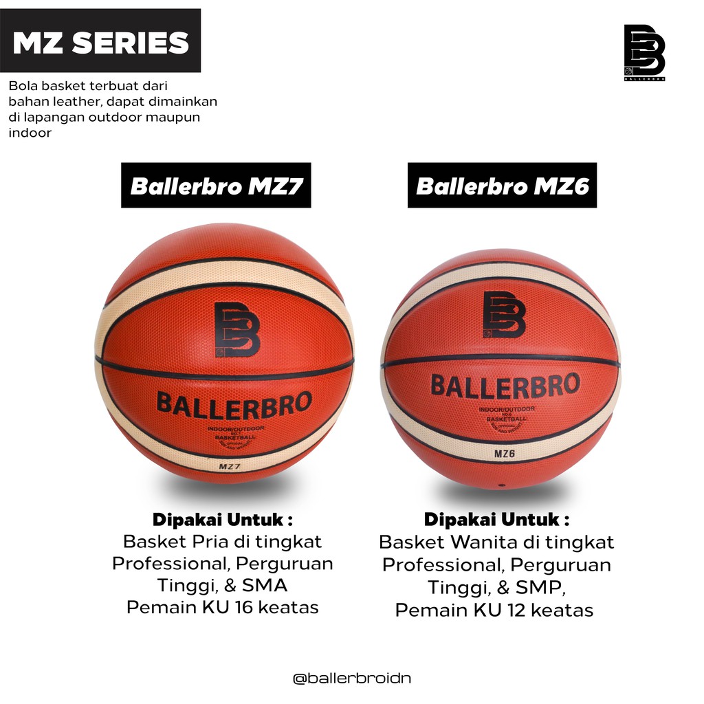 Bola Basket Ballerbro MZ7 (Leather)