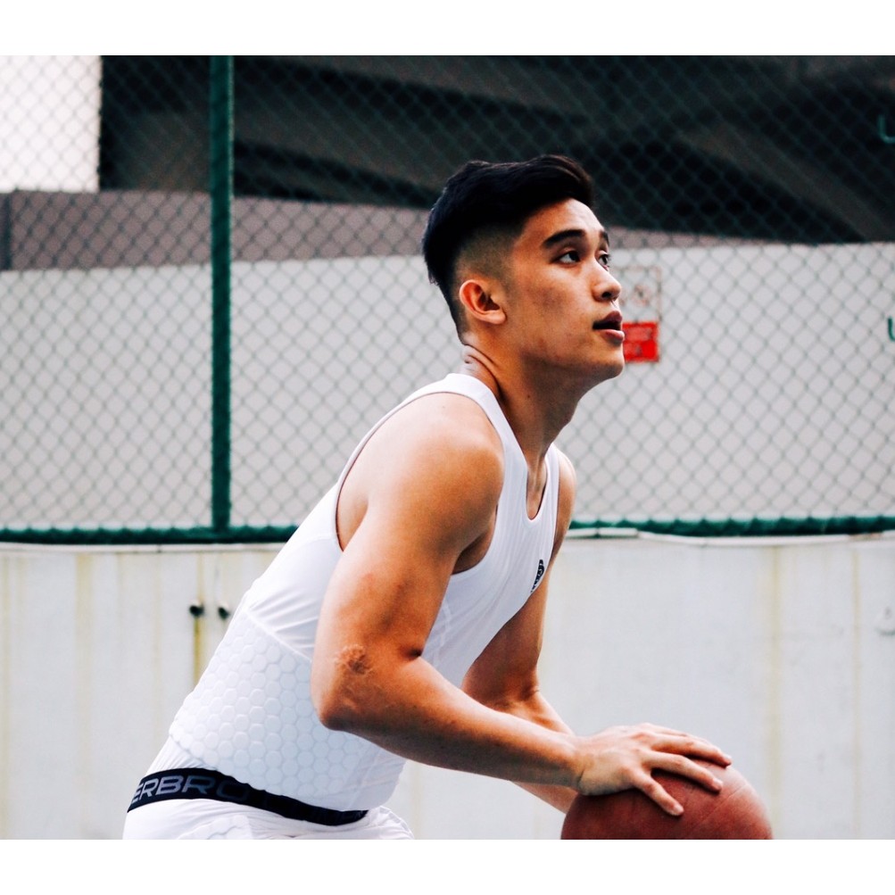 Padded Compression Singlet / Singlet Olahraga Dengan Bantalan Busa / Pelindung Olahraga Sports Basket Sepak Bola Futsal