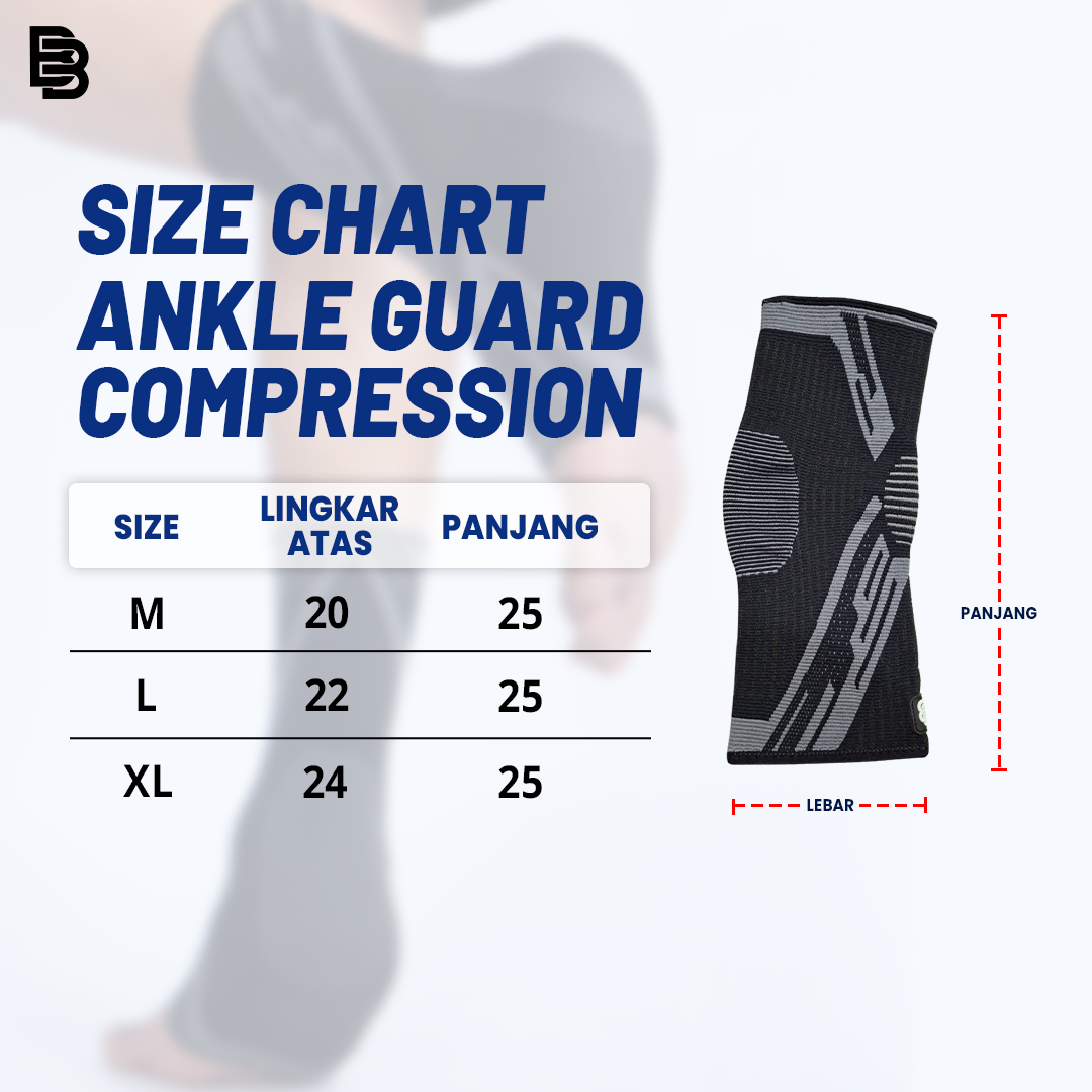 Ankle Guard Compression | Ankle Safety | Pelindkung Engkel