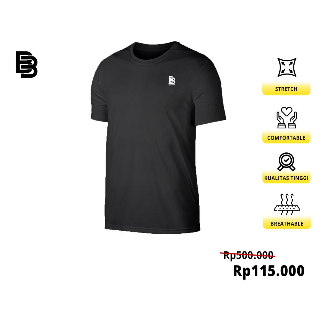 Baju Training BALLERBRO / Running / Fitness Dryfit / Baju Olahraga Elastis