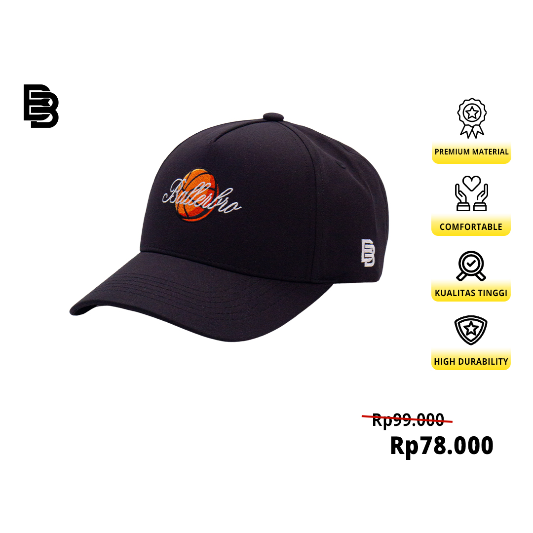 Ballerbro Basketball Caps - Topi Olahraga Bordir Basket | Baseball Caps