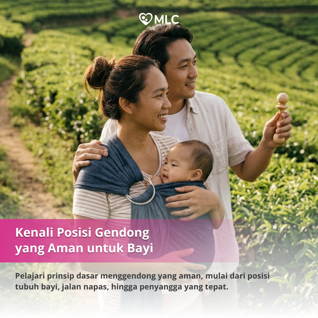 Webinar Optimal Baby Wearing: Panduan Menggendong Aman, Ergonomis, dan Nyaman untuk Ibu & Bayi | MLC Online