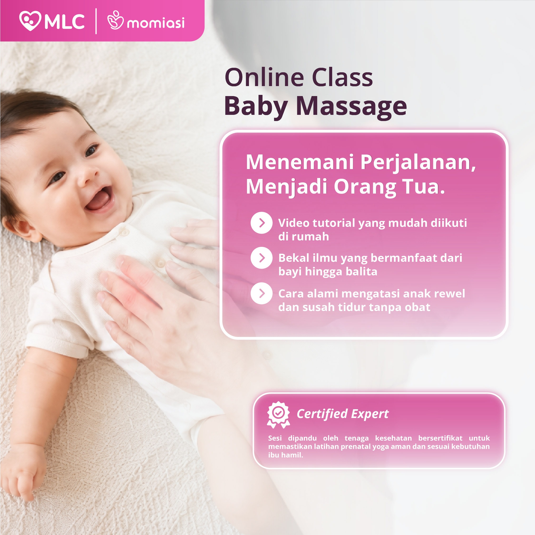 MLC - Baby Massage Class Online