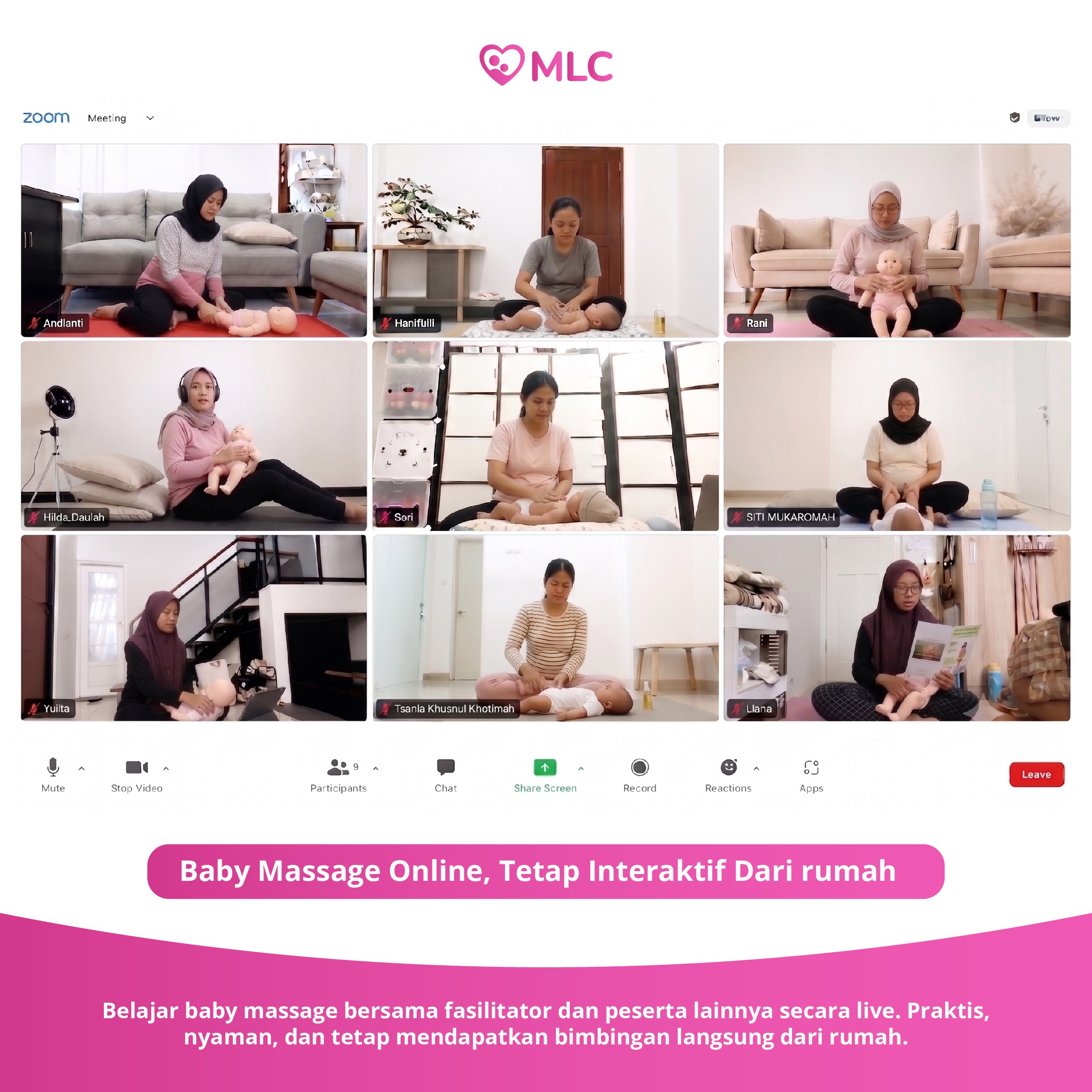 MLC - Baby Massage Class Online