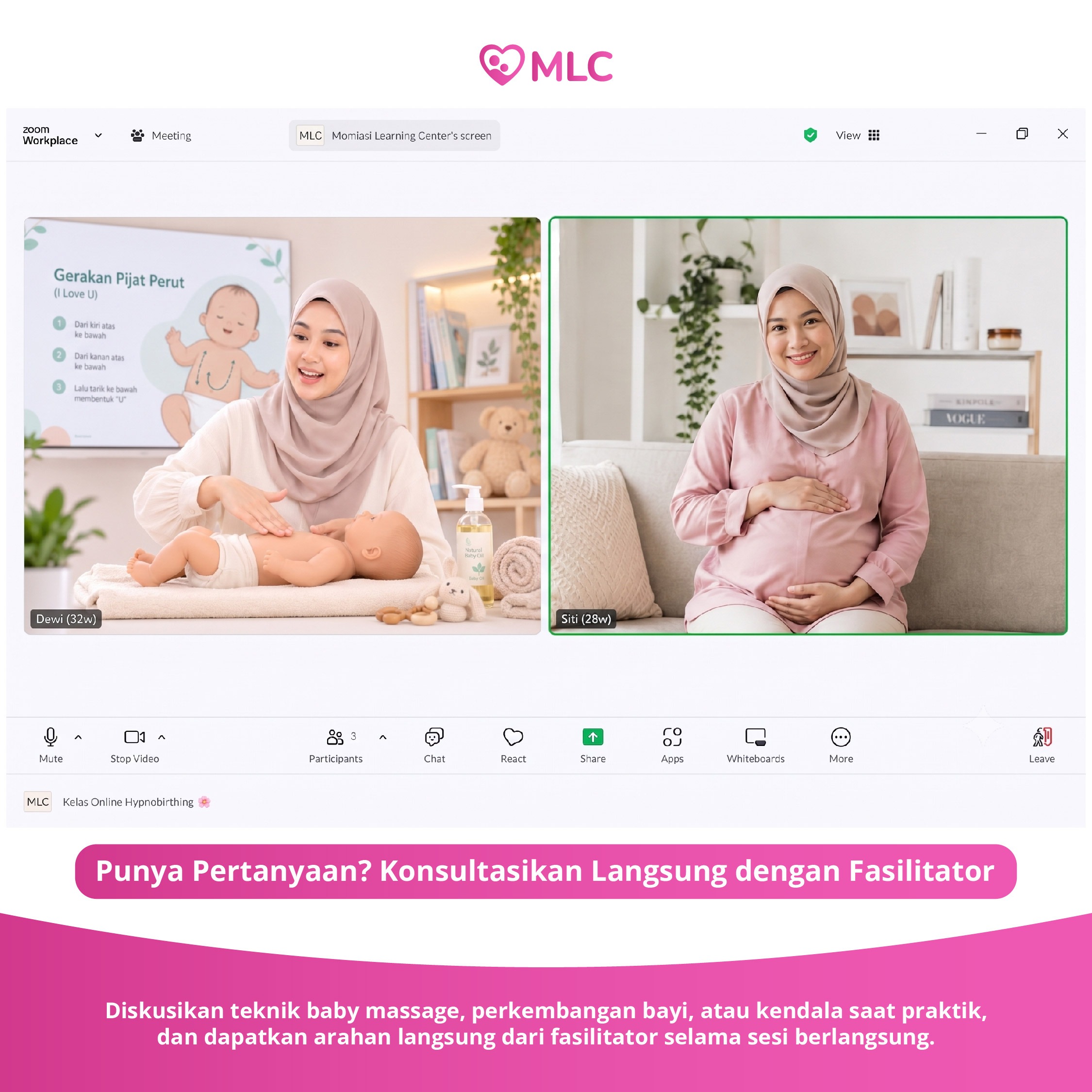 MLC - Baby Massage Class Online