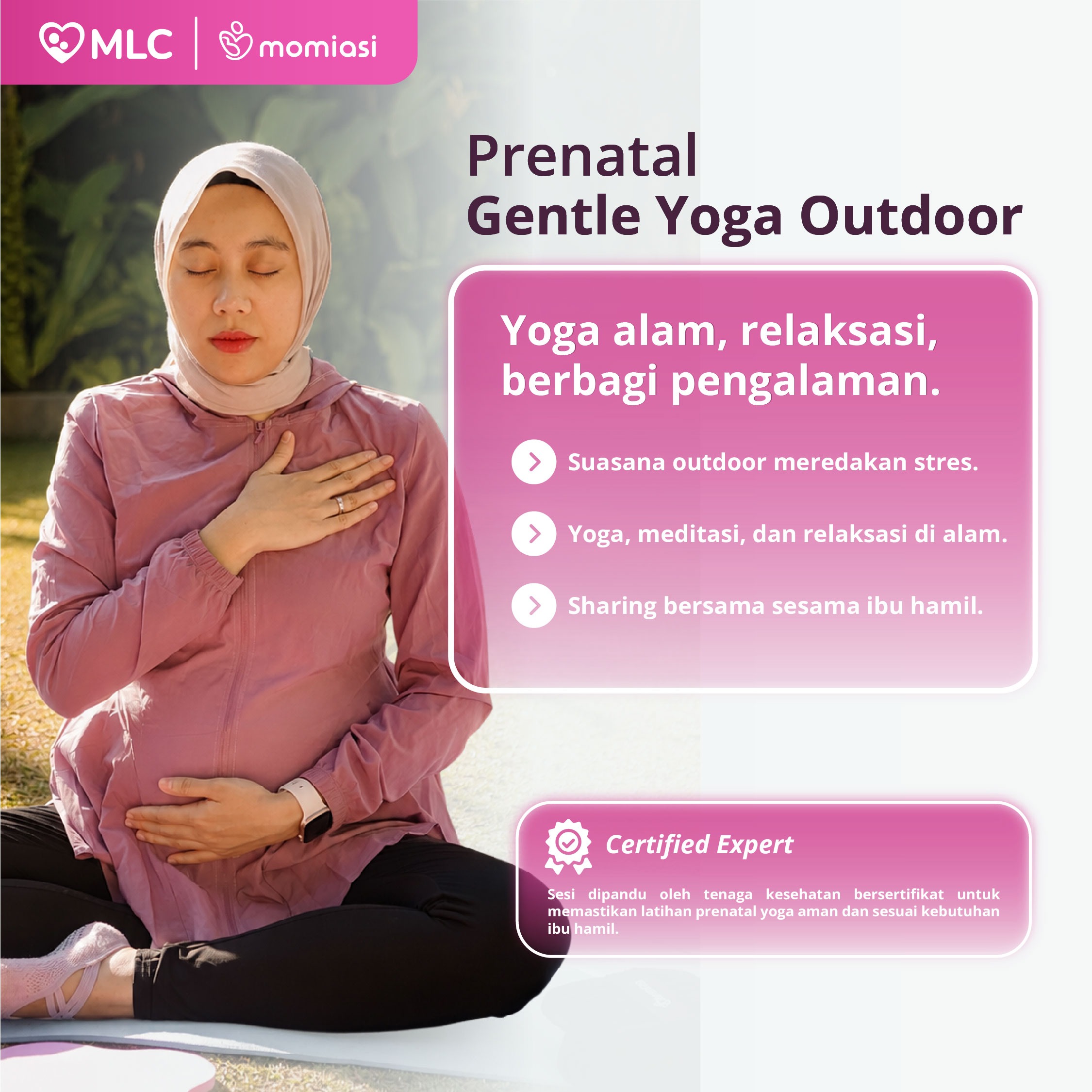 MLC - Prenatal Gentle Yoga Outdoor