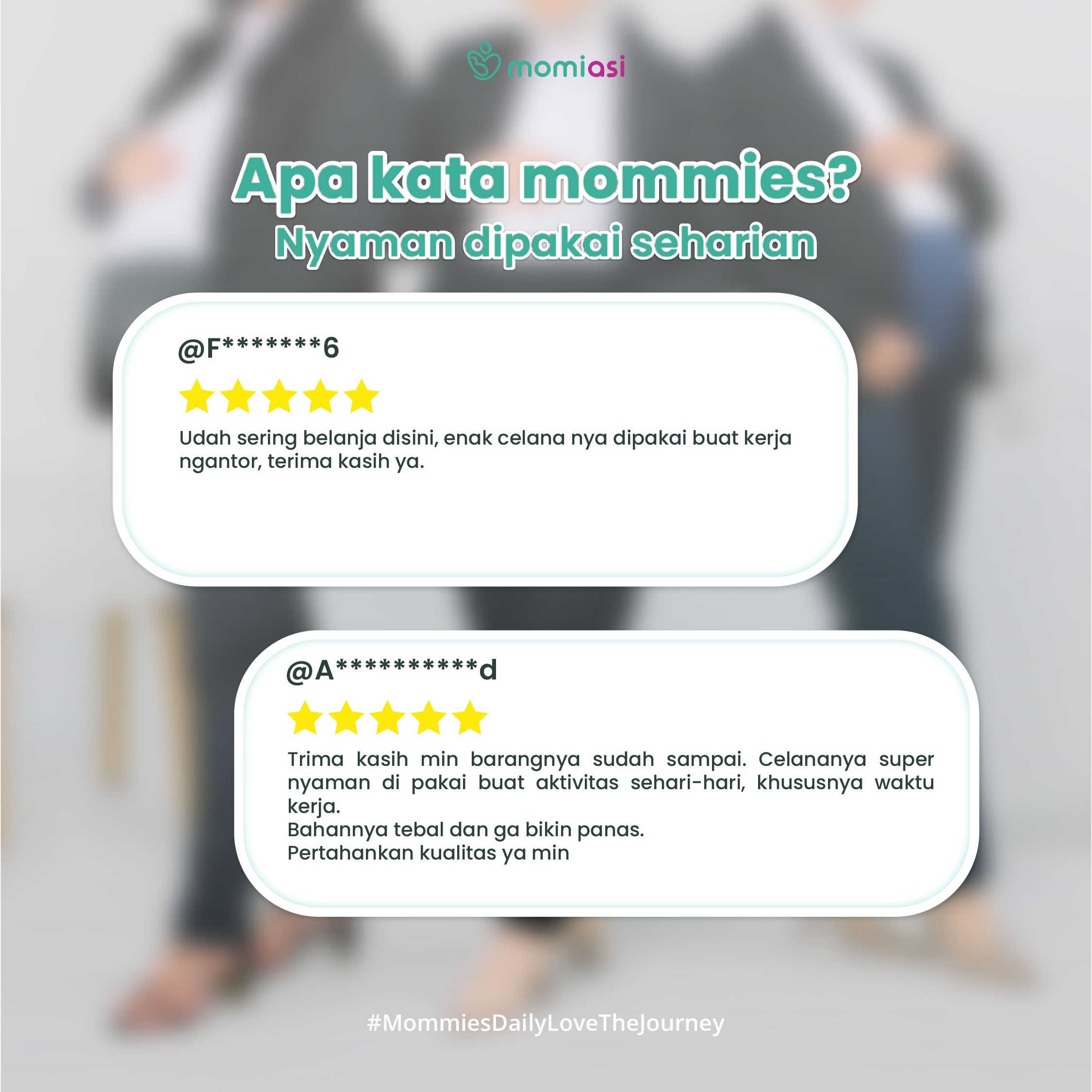 Momiasi - Celana Hamil Kerja Formal