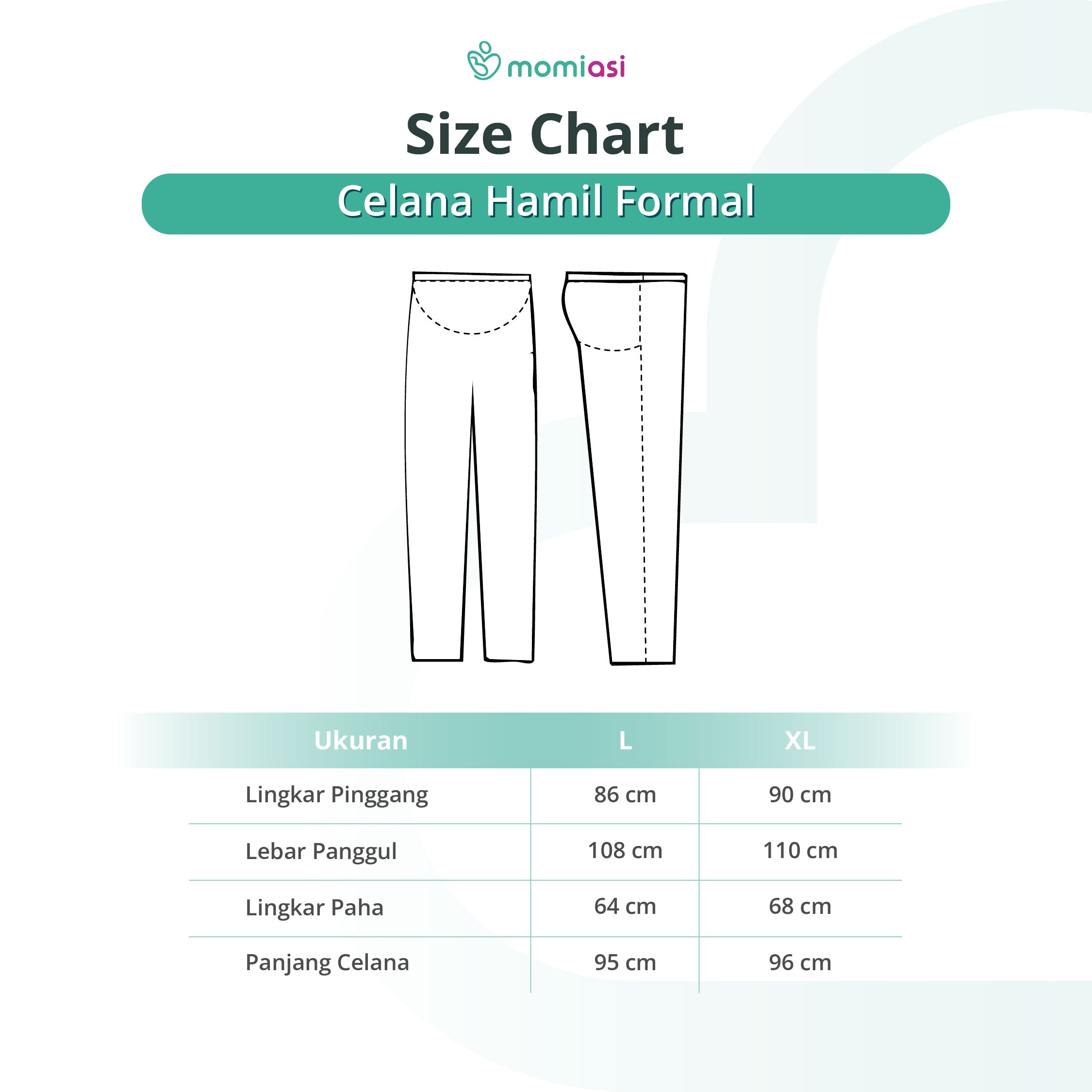 Momiasi - Celana Hamil Kerja Formal