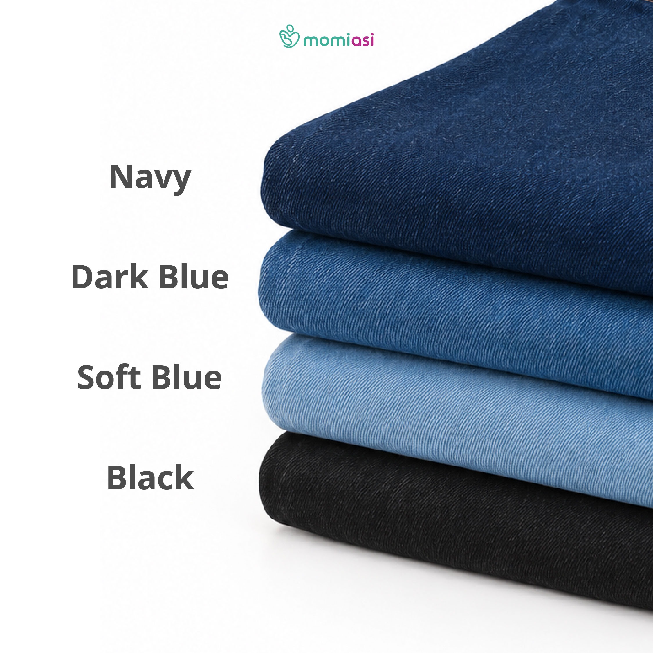 Momiasi - Celana Hamil Jeans Standar Denim Strech