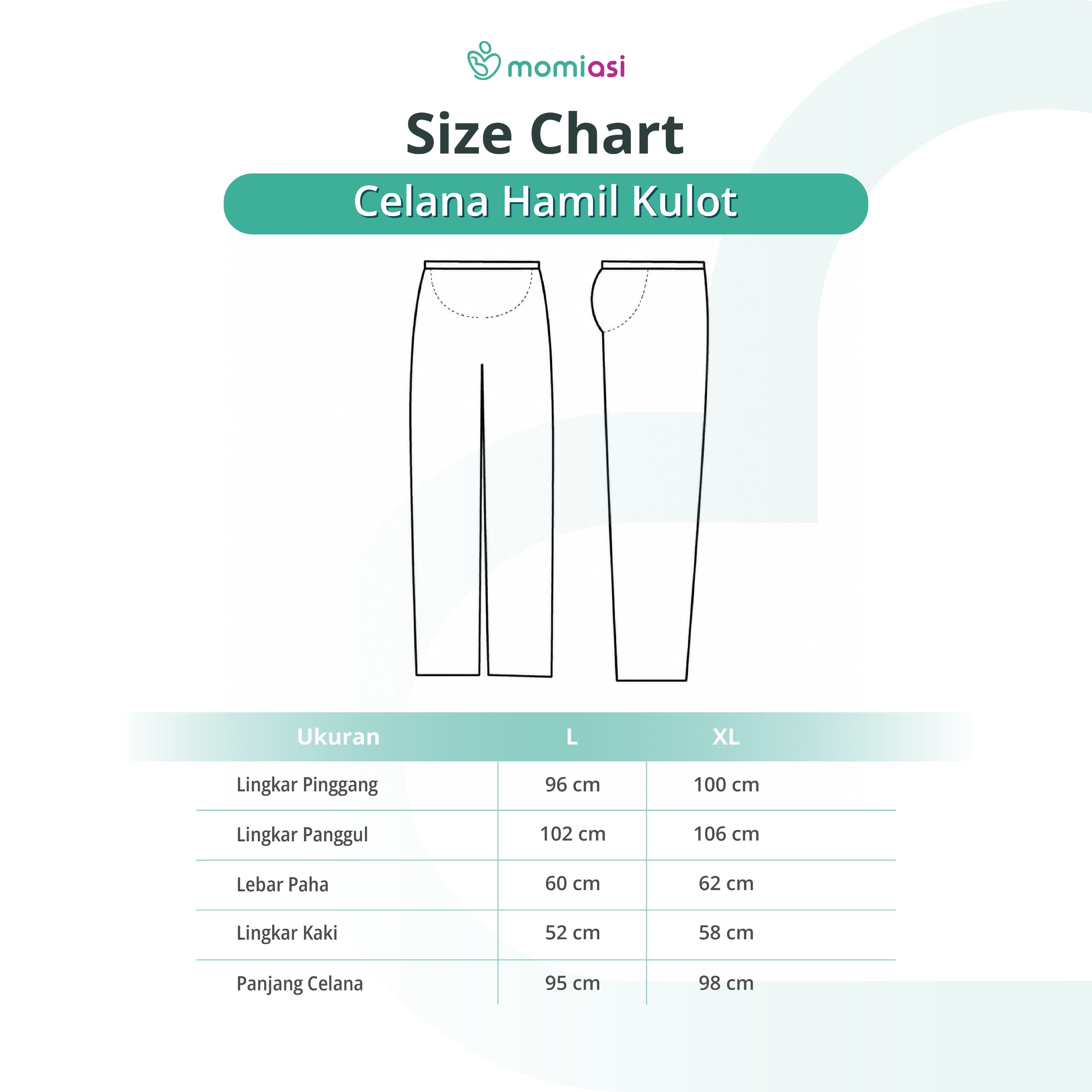 Momiasi - Celana Hamil Kulot Panjang