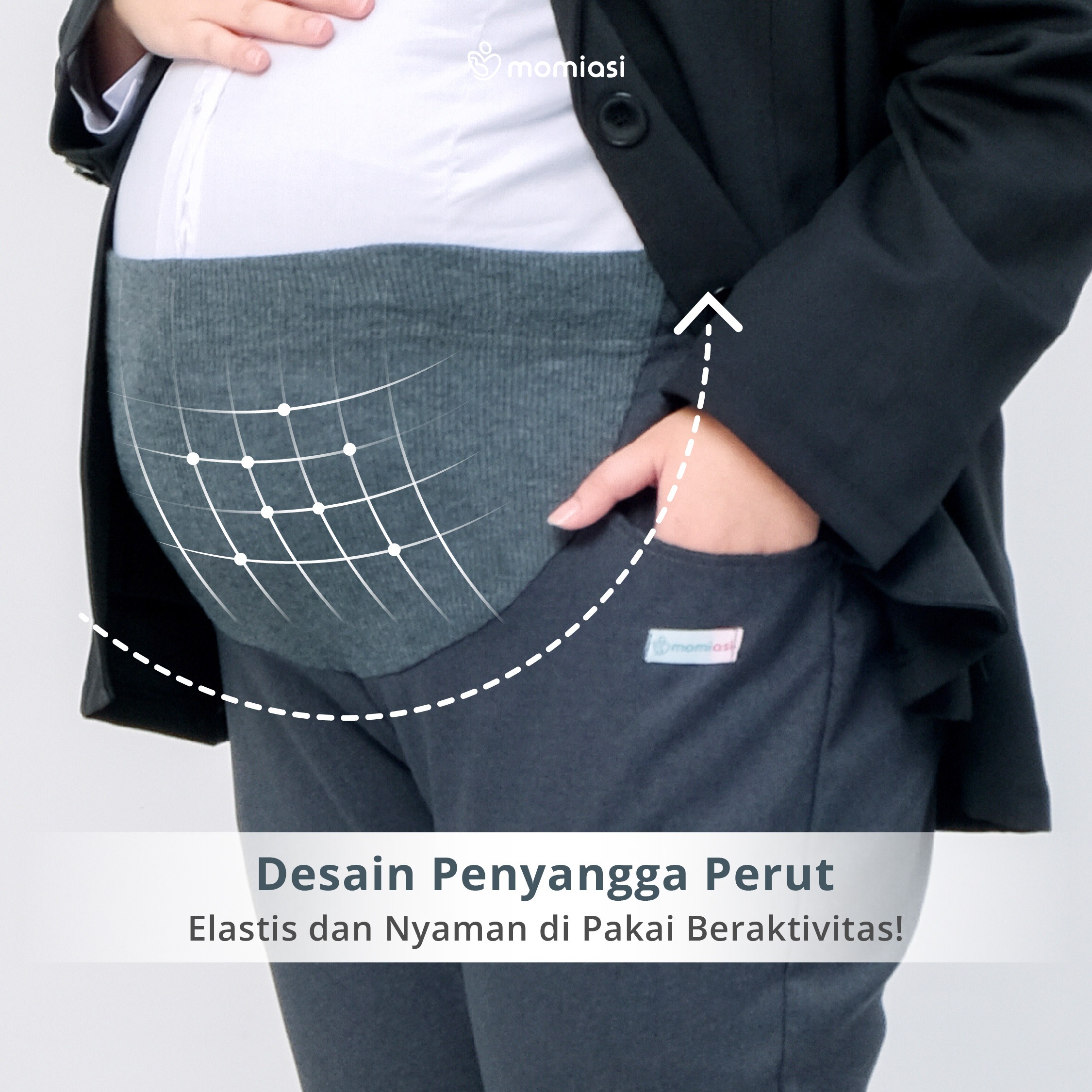 Momiasi - Celana Hamil Kerja Kantor