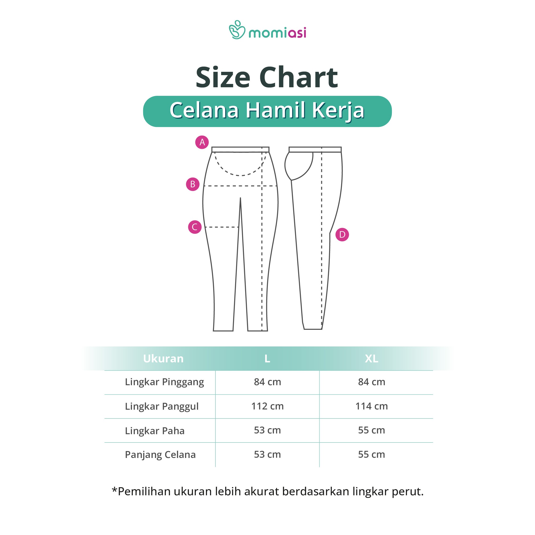 Momiasi - Celana Hamil Kerja Kantor