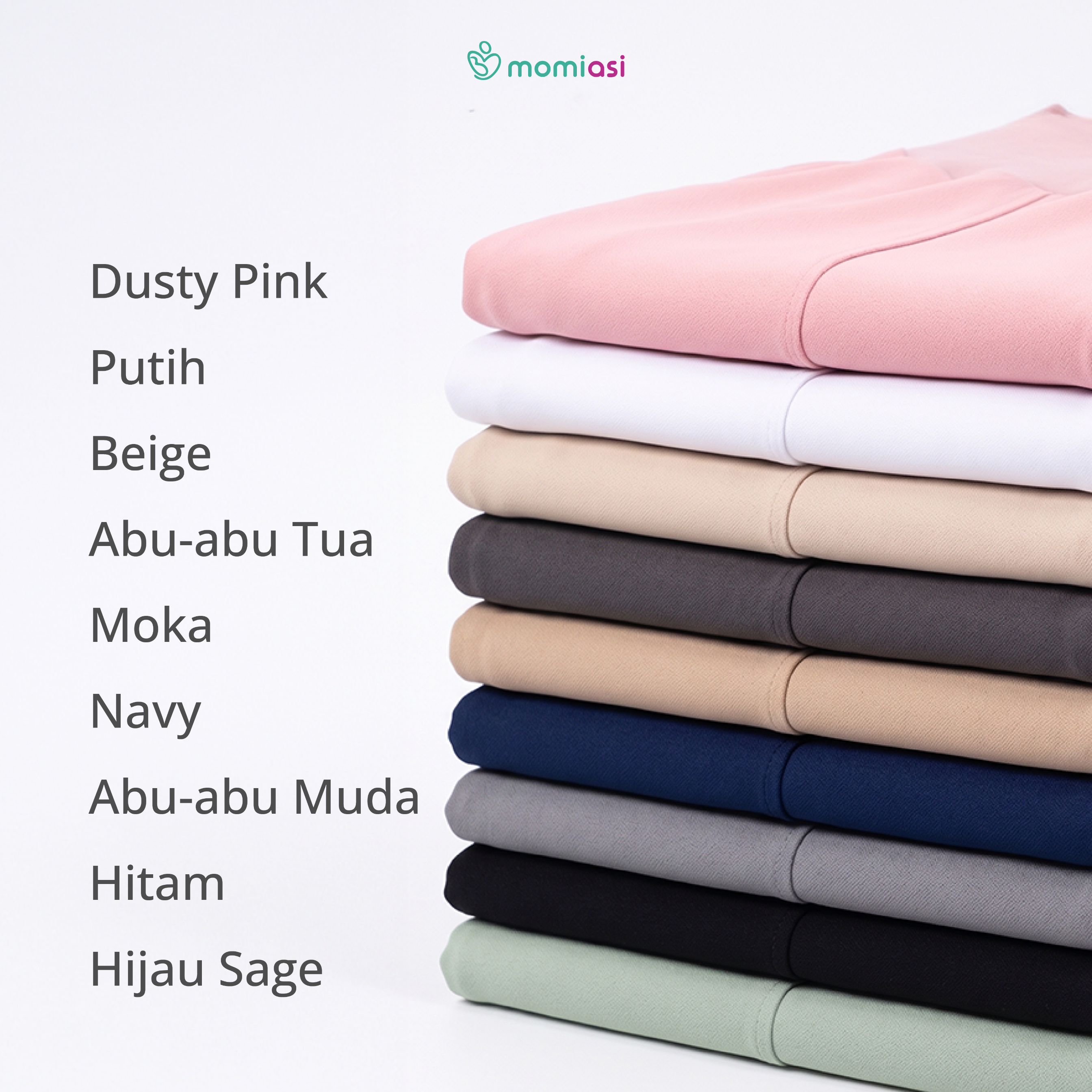 Momiasi - Celana Ibu Hamil Scuba Kulot