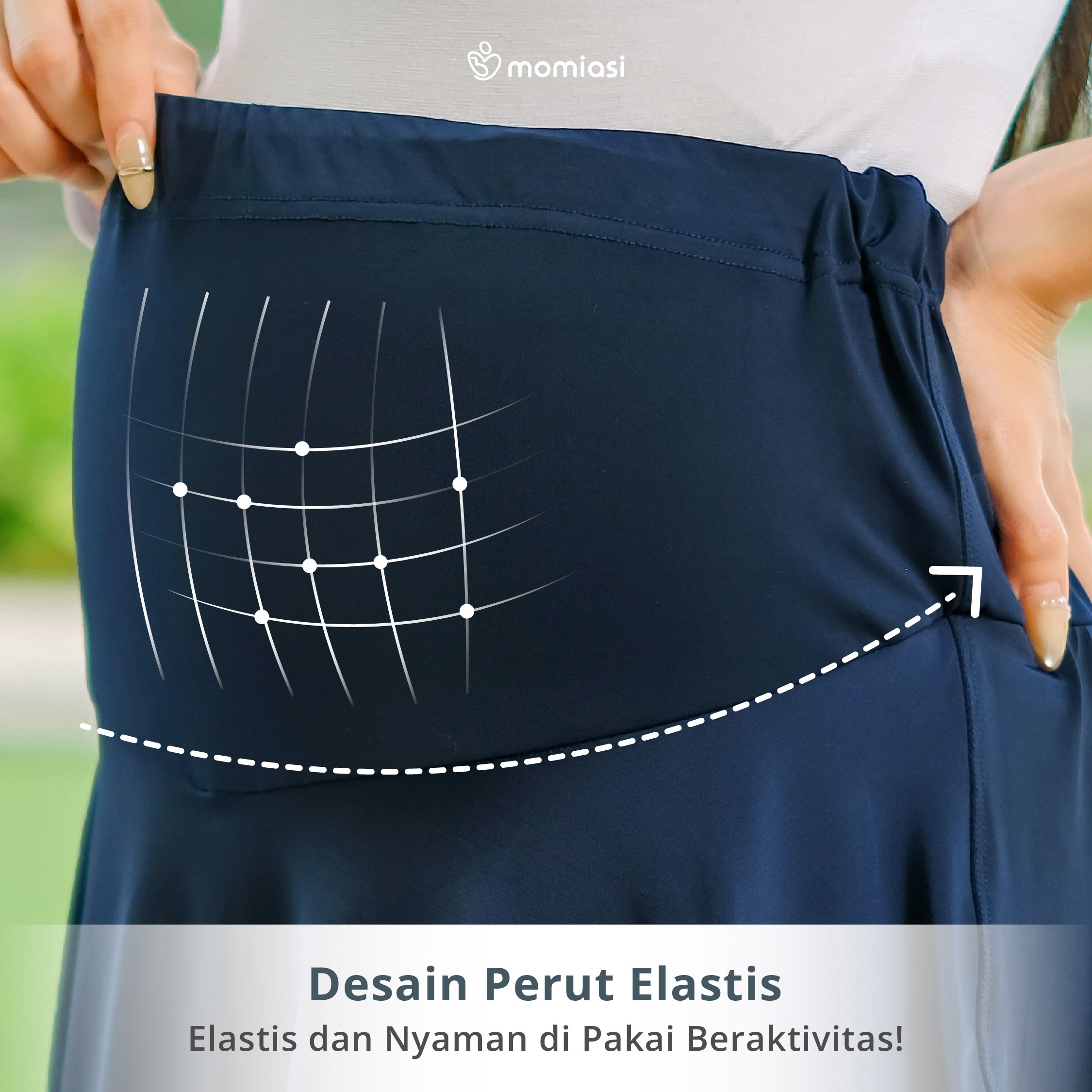 Momiasi - Celine Sport Legging - Celana Legging Hamil Sport Stretch
