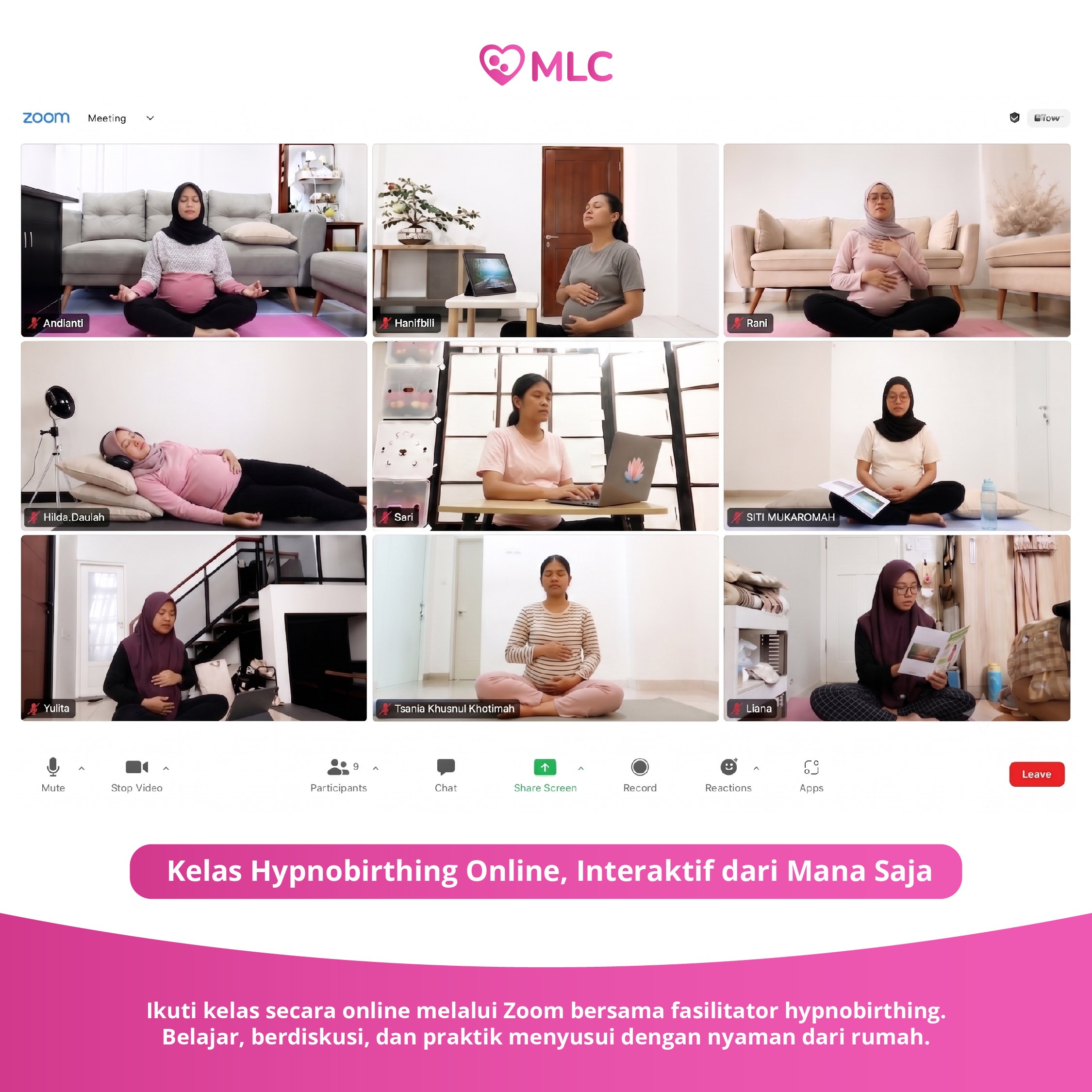 MLC - Hypnobirthing Class Online