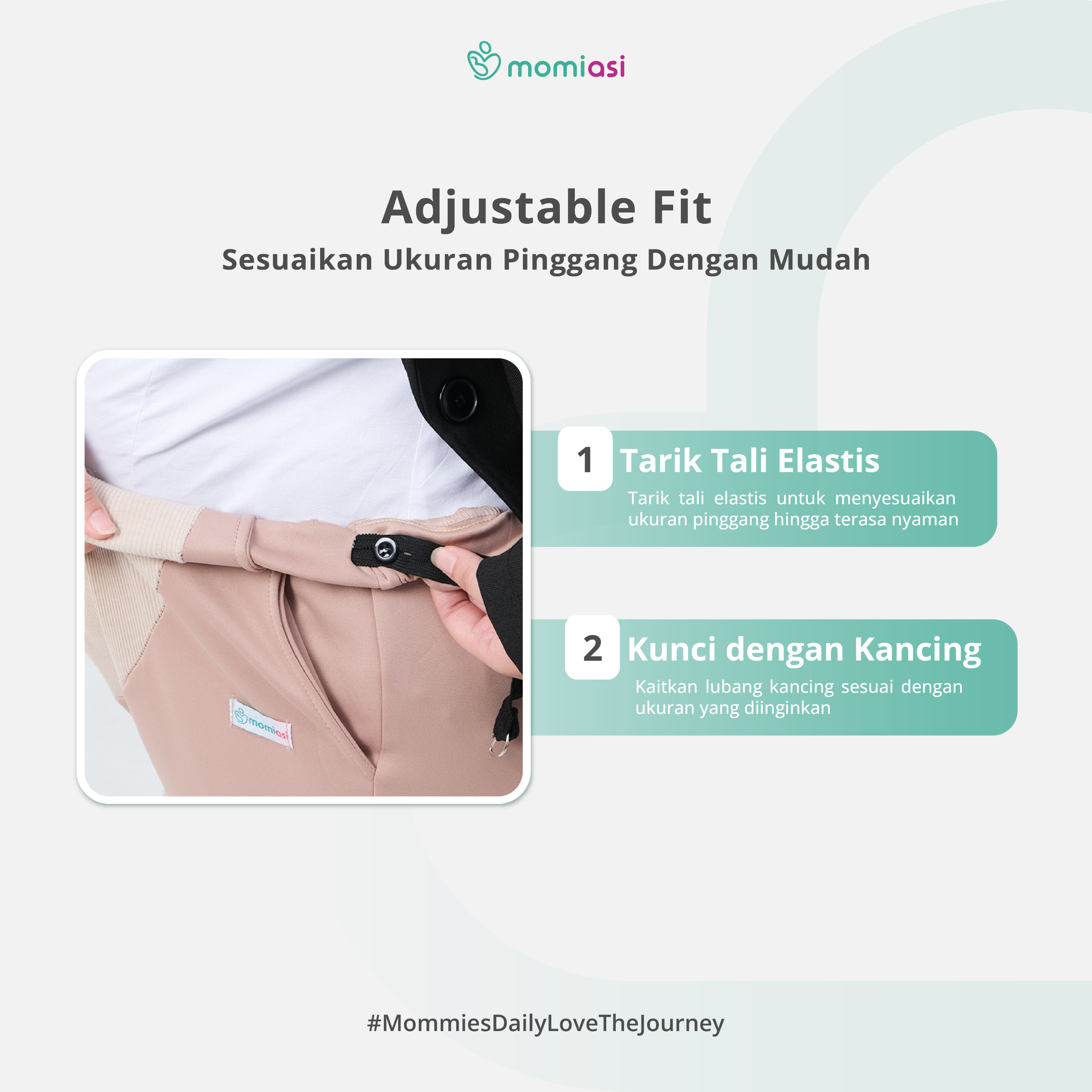 Momiasi - Celana Hamil Kerja Scuba