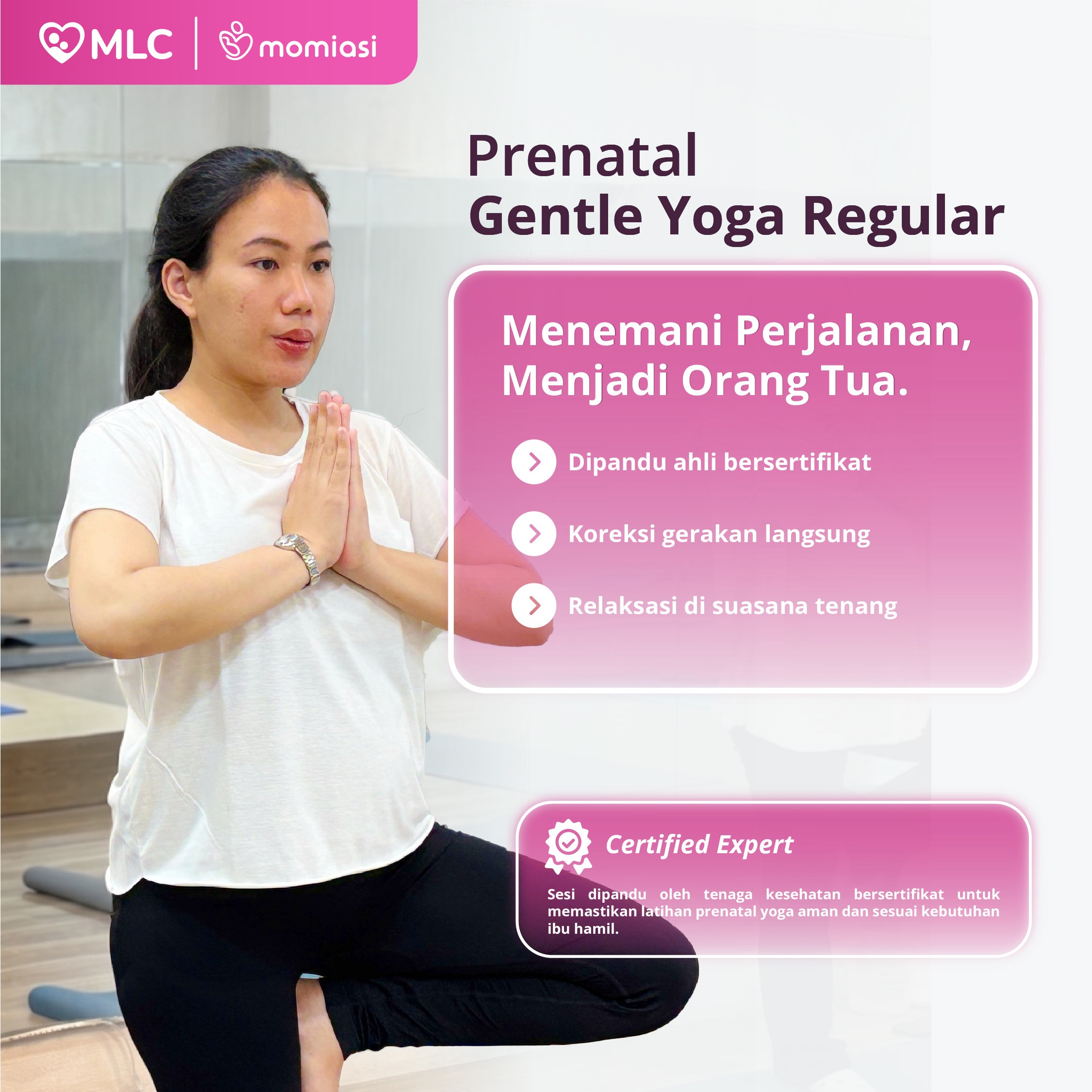 MLC - Prenatal Gentle Yoga Reguler